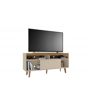 MEUBLE TV NOAH STAND 1 TIR OFF WHITE / LAMINATED