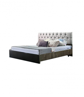 BED MICOLLE 5'0 BASE METAL BEIGE ( 25080 )