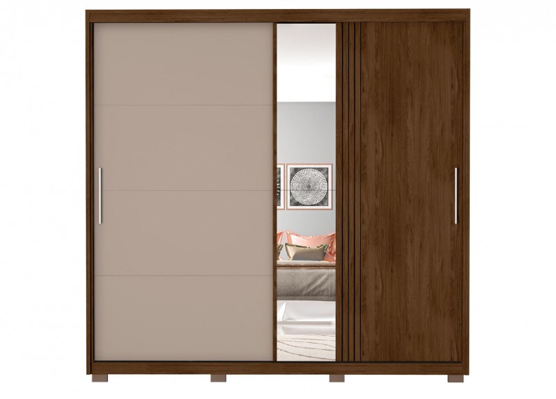 ARMOIRE LYNE SLIDING 2PTS 2 TIRS / 1 MIRROIR HAVA