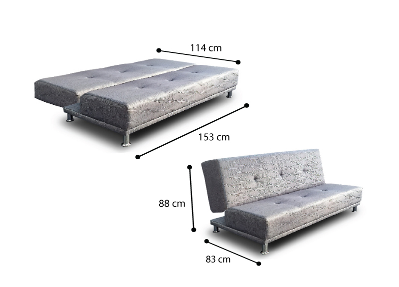 RYSON Click Clack Sofa Bed Dusk Pink - Sleeper sofas - Furniture factories,  suppliers, manufacturers in Asia, Vietnam - CAINVER