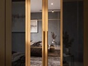 ARMOIRE BERTHA (5PC) 6 PTS + MIRROIR ALMOND CLEAN