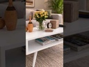 COFFEE TABLE OLINDA II REF MC2230 RECTANGLE WHITE