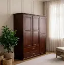 ARMOIRE MELDIANA 3 PTS 2TIRS -WHITE INSIDE 