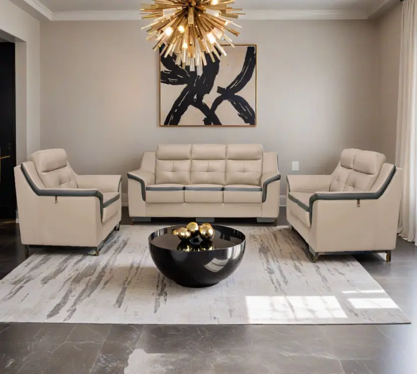 SOFA SAINTFIELD REF N3501 COMPONENTS SET 321 K1910-1 BROWN / K1915-1 MOCHA