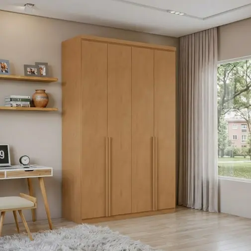 ARMOIRE ALONZO (3PC) 4 PTS ALMOND CLEAN