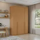 ARMOIRE ALONZO (3PC) 4 PTS ALMOND CLEAN