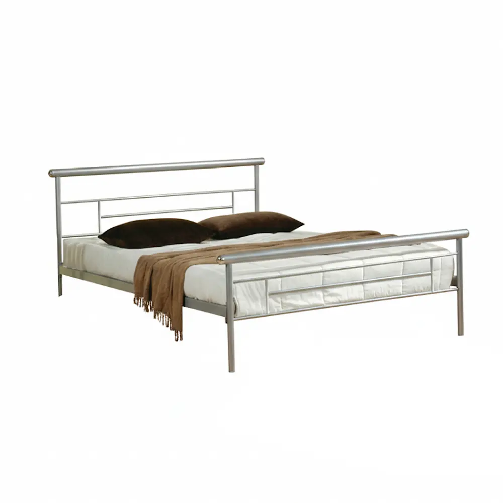 BED ALOSNO REF BSD-453125 (DIY) 4'6 190 X 140 CM SILVER