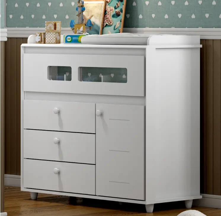 COMMODE AQUARELA REF I712-10 4 TIRS 1PT WHITE