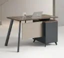 OFFICE TABLE ASHEY REF F20B-12A (3PCS) 1 PT 1TIR TORREYA & DARK GREY