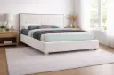 BED BEAFORD REF AEC137 6'0 REMB - LIGHT BROWN