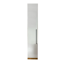 CLOSET BELIZZI 1 PT 400MM*2M30*2300MM ALUMINIUM/MDF