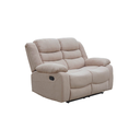 SOFA BURFORD REF HD-9029 2 SEATER RECLINER MANUAL WITHOUT CONSOLE 103-33 GREY