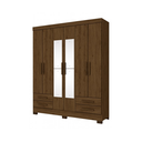 [26517] ARMOIRE CANDICE REF B63-130 (2PC) 6 PTS 4 TIRS CASTANHO HP