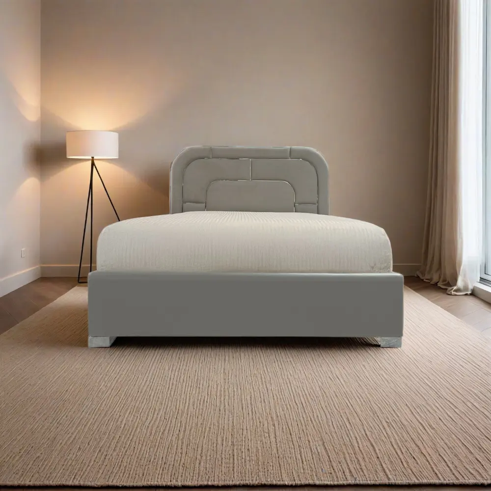 BED CHILSON REF AEC108 5'0 REMB - LIGHT BROWN