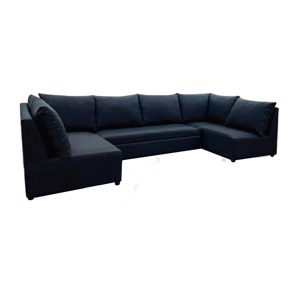 SOFA CRONULLA SEC60 U SHAPE MECHANISM REF HQ309-32  DARK GREY