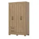 ARMOIRE ELANDS REF BE12-198 (2PC) 4 PTS 2TIRS JEQUITIBA GLOSS