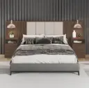BED GRECIA REF D610-529 5'0 REMB - HEADBOARD ONLY CASTANHO HP