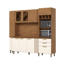 KITCHEN HELDEN REF BC01-127 (3PC) COMPACT KITCHEN NATURE / OFF WHITE