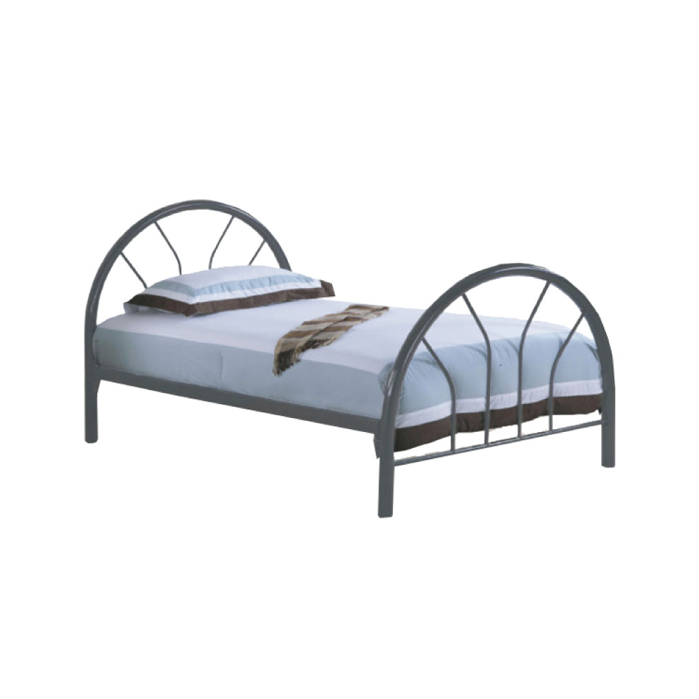BED LENOX (DIY) REF M-64 3'0 190 X 90CM BLACK