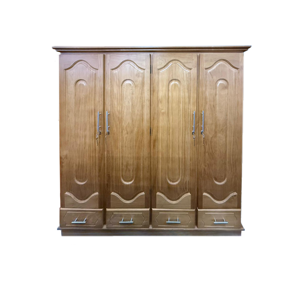 ARMOIRE MALAIKA 4 PTS VERNI TECK
