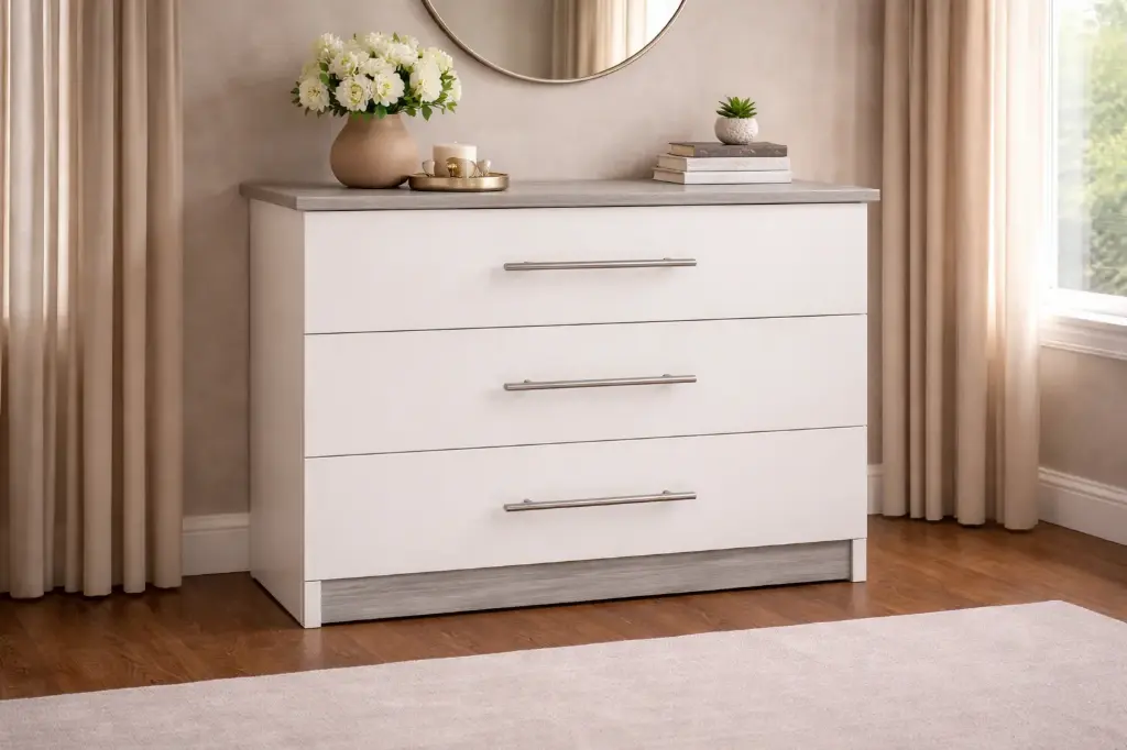 COMMODE PRESTON 3 TIRS REF 9359/1