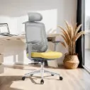 OFFICE CHAIR ICON - HG PLUS HIGH BACK ERGONOMIC MESH GREY