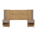 BED PROXIMUS 5'0 HEADBOARD ONLY + 2 TDN 1 TIR BURITI / FENDI