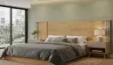 BED PROXIMUS 5'0 HEADBOARD ONLY + 2 TDN 1 TIR BURITI / FENDI