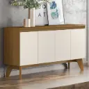LIVING QUARTZO REF S351-127 SIDEBOARD 4 PTS NATURE/OFF WHITE