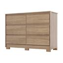 [28762] COMMODE RAVENNA REF B737-198 6 TIRS JEQUITIBA GLOSS