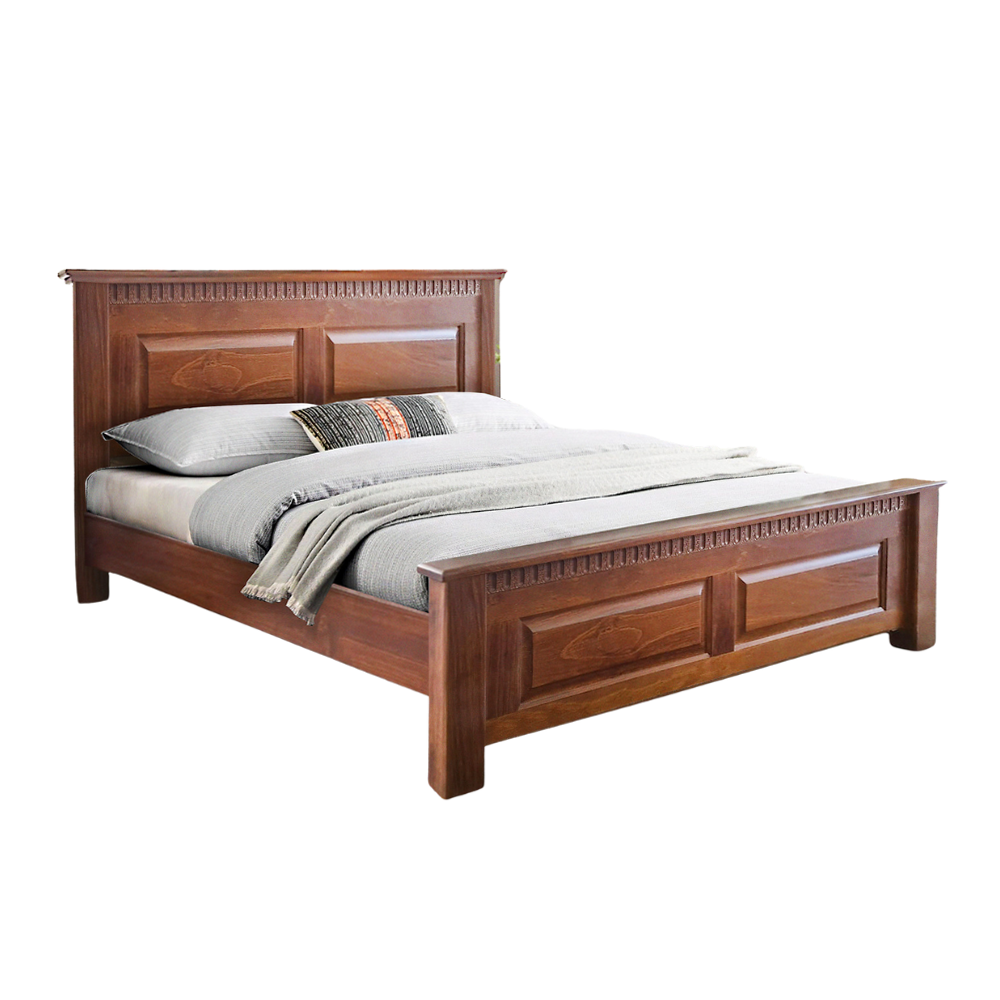 BED RIPLEY DÉCOR 6'0 VERNI FONCE