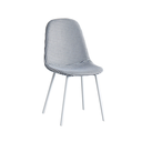 CHAISE SANDER X REF DC1916P (4 IN 1) DINING HOUNDSTOOTH FABRIC BLACK & WHITE