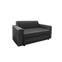 SOFA BED SOFIJA II REF 2540 2 SEATER MECHANISM SINGLE  MATTRESS REF HQ309-60 BLACK