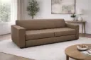 SOFA BED SOFIJA II REF 2560 3 SEATER MECHANISM DOUBLE MATTRESS REF HQ309-31 BROWN