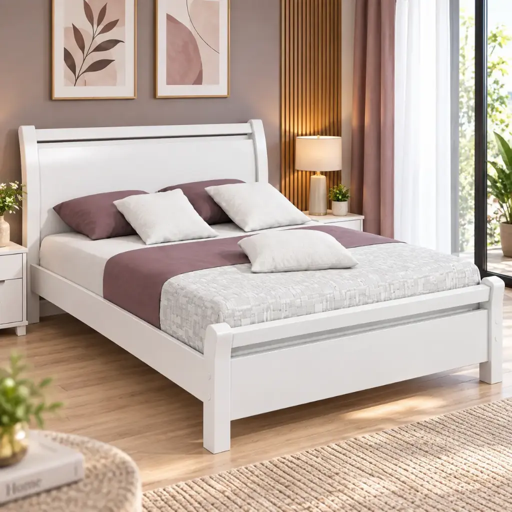 BED REALI (DIY) (3PC) 4'6 WHITE