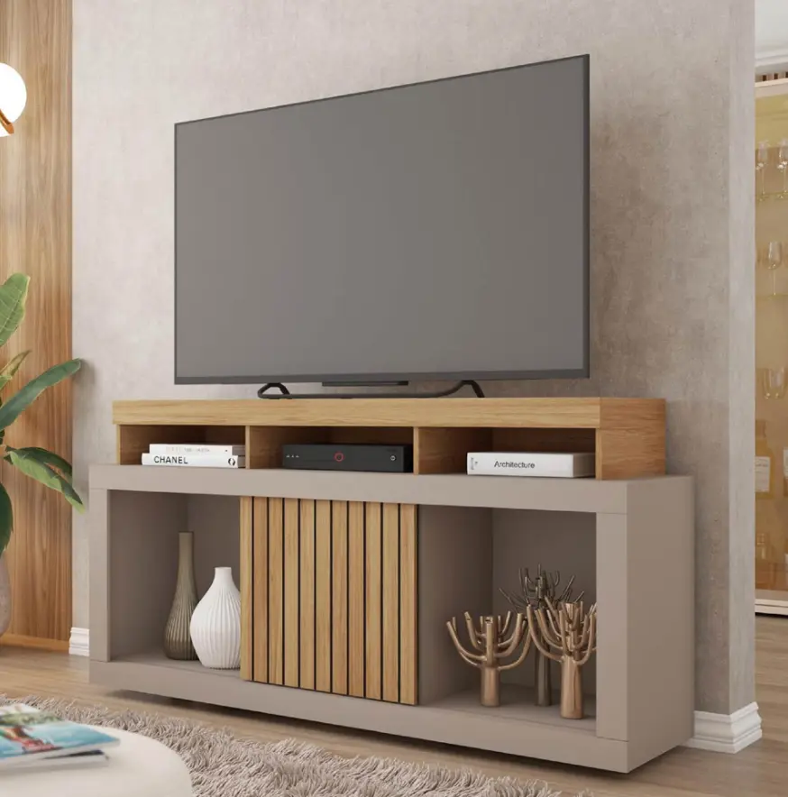 MEUBLE TV DRAGON 1.36 1 PT SLIDING BURITI / FENDI