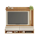 MEUBLE TV ARTHUS 1.6 (2PC) 2 PTS + LED LIGHT FREIJO / OFF WHITE