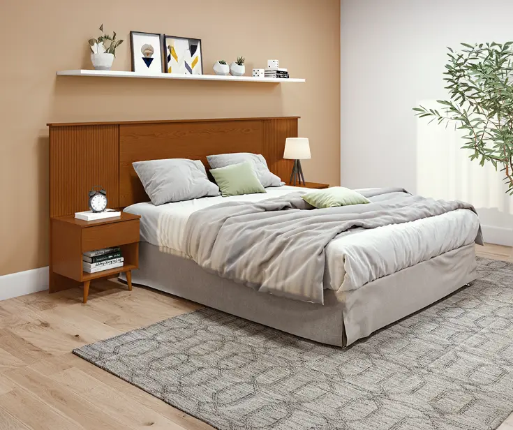 BED LIKE 5'3 HEADBOARD ONLY FRASSINO