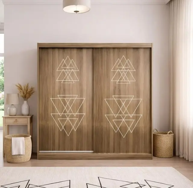 ARMOIRE LAZIO SLIDING PETIT FORMAT BOTH DR DESIGN KALIMESI
