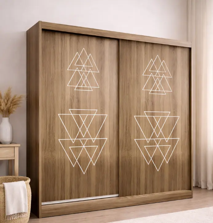 ARMOIRE LAZIO SLIDING PETIT FORMAT BOTH DR DESIGN KALIMESI