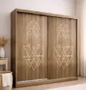 ARMOIRE LAZIO SLIDING PETIT FORMAT BOTH DR DESIGN KALIMESI