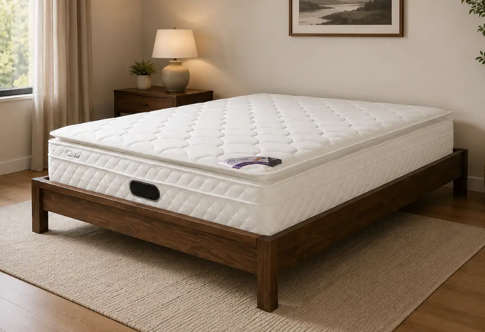 MATELAS LEI ROYAL SLEEP MIDDLE MEMORY FOAM 5'0 150*190*30CM POCKET SPRING 