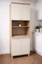 KITCHEN ELVIRA REF C644-217 REQUINTE 01 OVEN CABINET NATURE/SAND