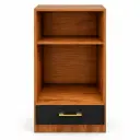 MINI TOWER CAMEROON III 600MM BLACK &  BROWN