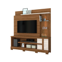 MEUBLE TV ALAN 1 PT  NATURAL/OFF WHITE 