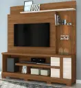 MEUBLE TV ALAN 1 PT  NATURAL/OFF WHITE 