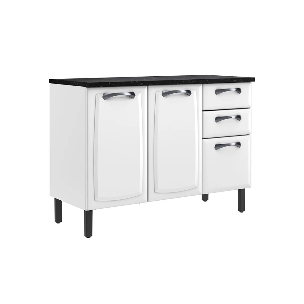 KITCHEN NEW PREMIUM BASE UNIT 3 DRS + 2 DRWS WITH TOP 