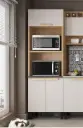 KITCHEN NEW PORTO GROCERY 2 DRS + 1 FLAP OFF WHITE 