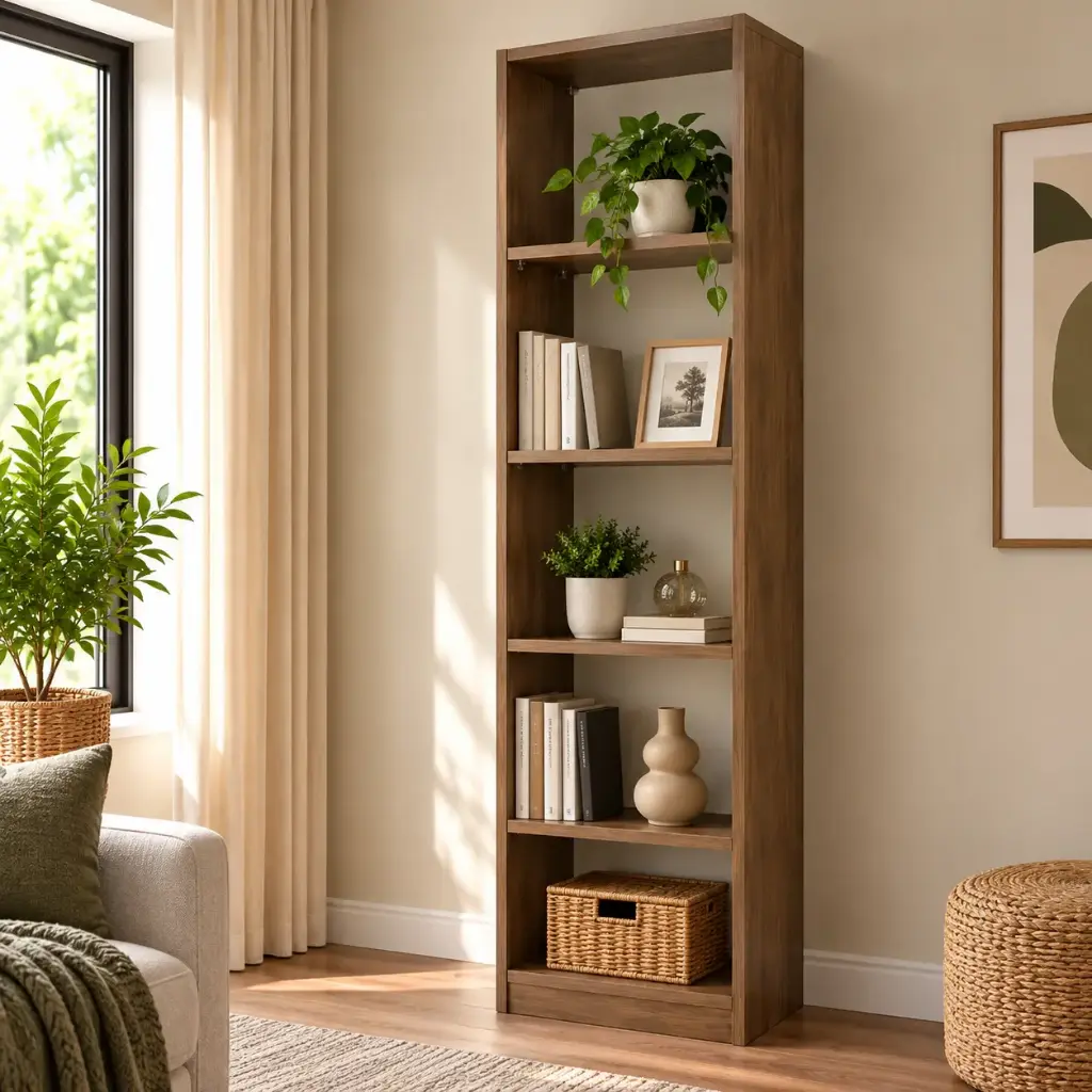 ETAGERE BILLY 1800*400*300 STAR BROWN