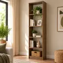 ETAGERE BILLY 1800*400*300 STAR BROWN